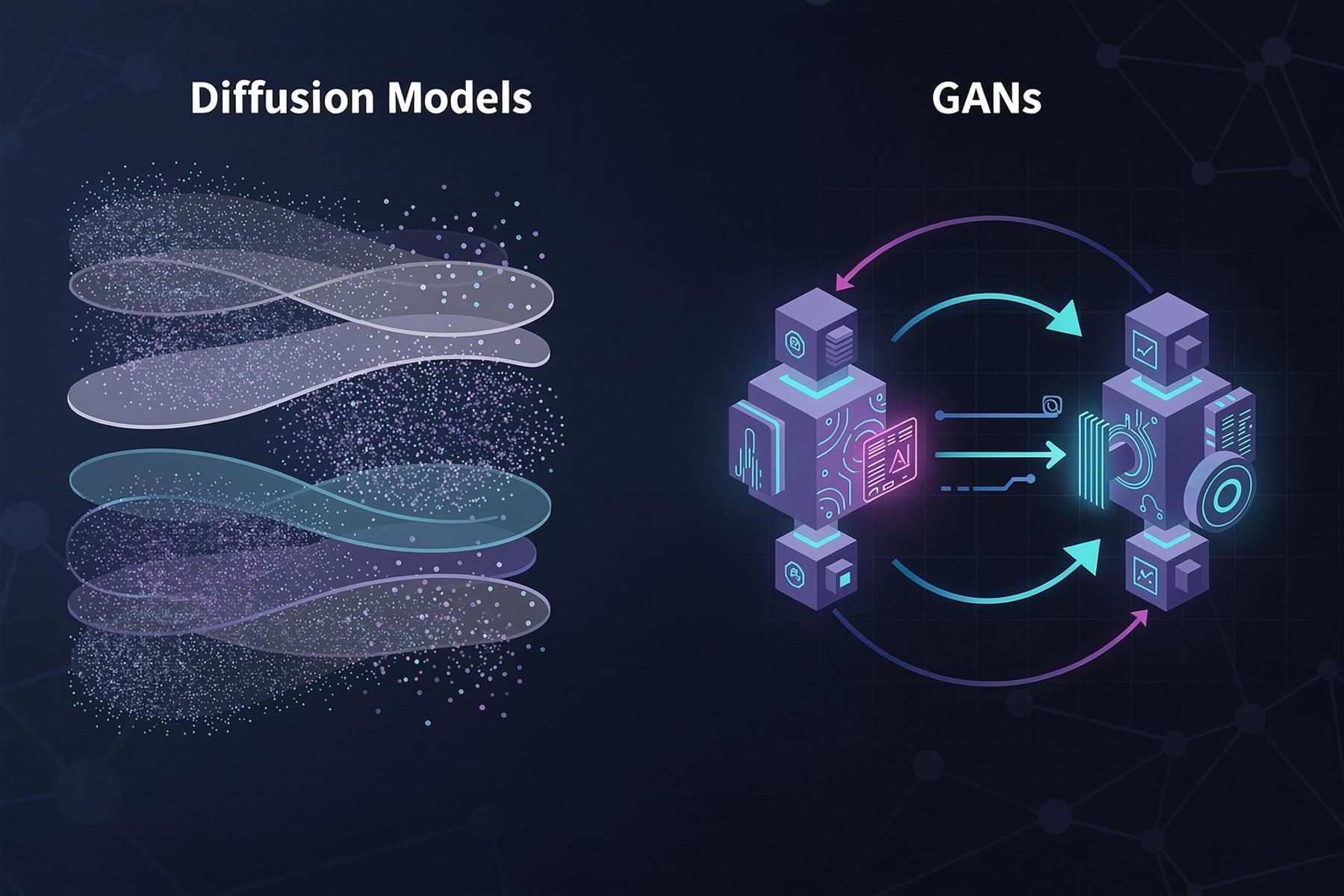 Diffusion Models vs GANs: Key Differences Explained